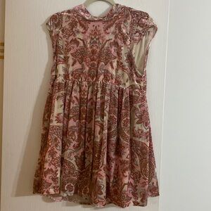 Free People Velvet Mini Dress